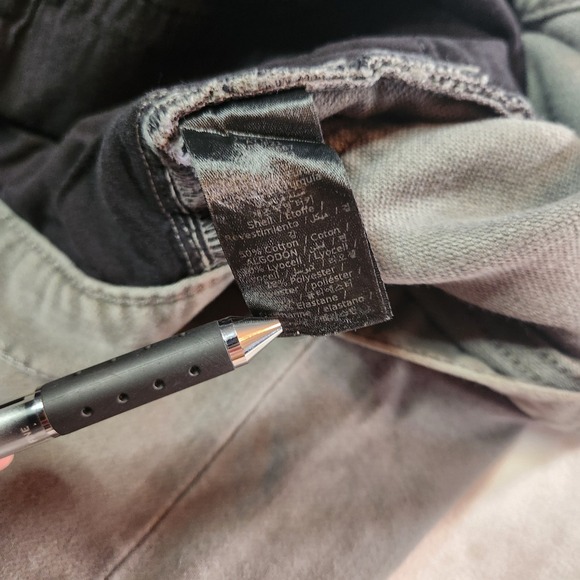 John Varvatos USA Bowery Slim Straight Grey Jeans Mens 36 Stretch Denim Pants - Picture 11 of 14